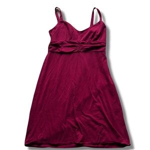 LOFT Pink Sleeveless Fit & Flare Dress | Size Small | Summer Ready